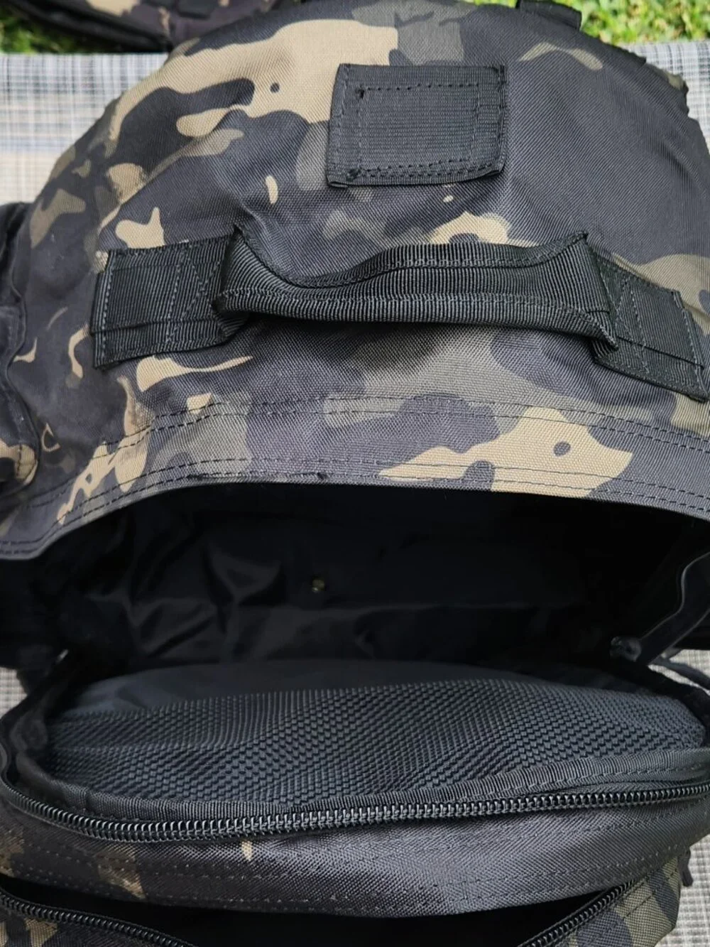 Highland Tactical ROGER Backpack MOLLE Webbing Military Black Urban Camo